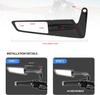 For Kawasaki Z900 Z650 Z125 Pro Z250 Z400 Z300 Z800 Z750 Z900 Z1000 Rotate Adjustable Mirrors Motorcycle Side View Wing Mirrors