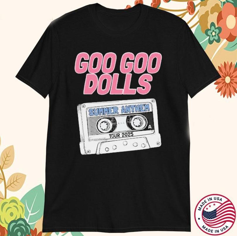 Goo Goo Dolls Summer Anthem Tour 2026 T-shirt size S-5XL XXXL