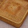Bread Holder Ventilated Design Multipurpose Storage Basket Natural Fiber For Kitchen Dining Room