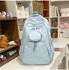 Korean Version Middle and High School Student School Bags Sports and Leisure Women Backpack Lightweight Trendy Travel Rucksack
