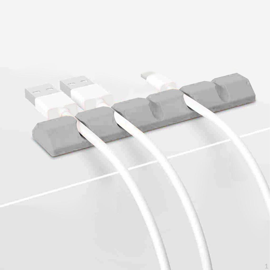 Cable Clips ,Cable Management ,USB Charger Wire USB Holder for Desktop Home, Car ,Office