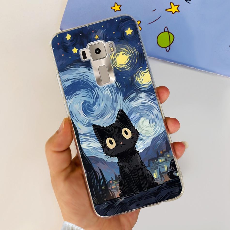 For Asus Zenfone 3 ZE520KL ZA520KL Cute Panda Cartoon Phone Case For Asus Z017D Z017DA Z017DB Z017DC 5.2" Soft Silicone TPU Case