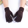 Unisex Windproof Fleece Cycling Gloves for Autumn & Winter