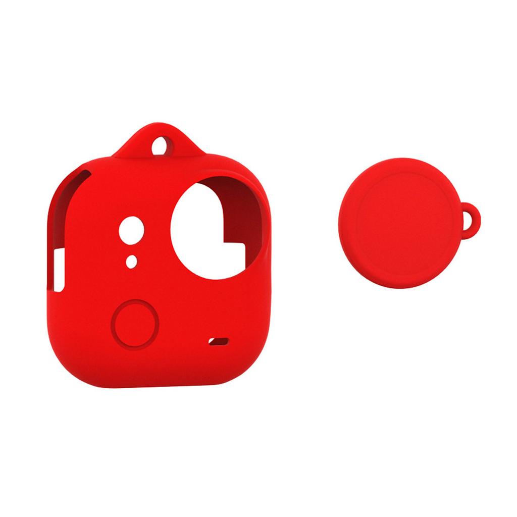 For Insta360 Go Ultra Silicone Action Camera Case Shockproof Portable Protective Case Silicone Camera Shell Camera Accessories