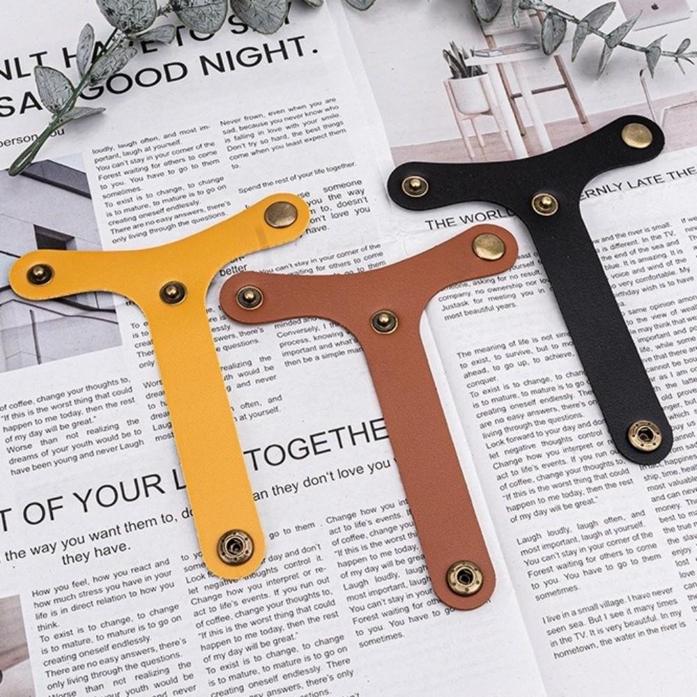 6pcs/set Leather Hook Baggage Organizer Belt Buckles Adjustable Travel Accessories Backpack