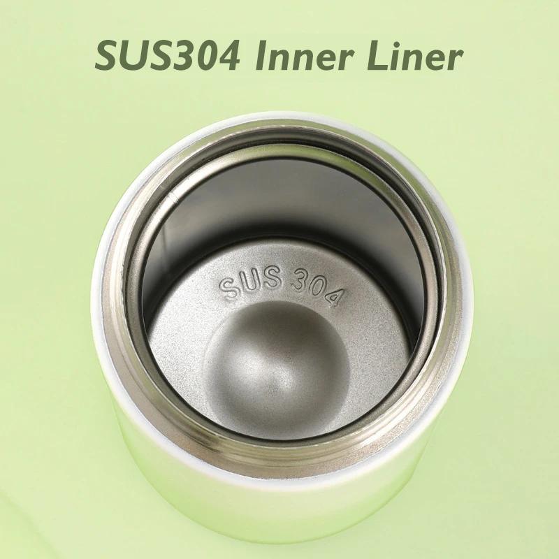 500ml 304 Stainless Steel Vacuum Portable Tumbler  Thermos Insulated Thermal Insulation Colorful Water Cup Outdoor Water Bottle