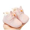 Warm Velvet Non-Slip Winter Baby Shoes for Girls, Soft Sole for Beginners (0-1 Year)