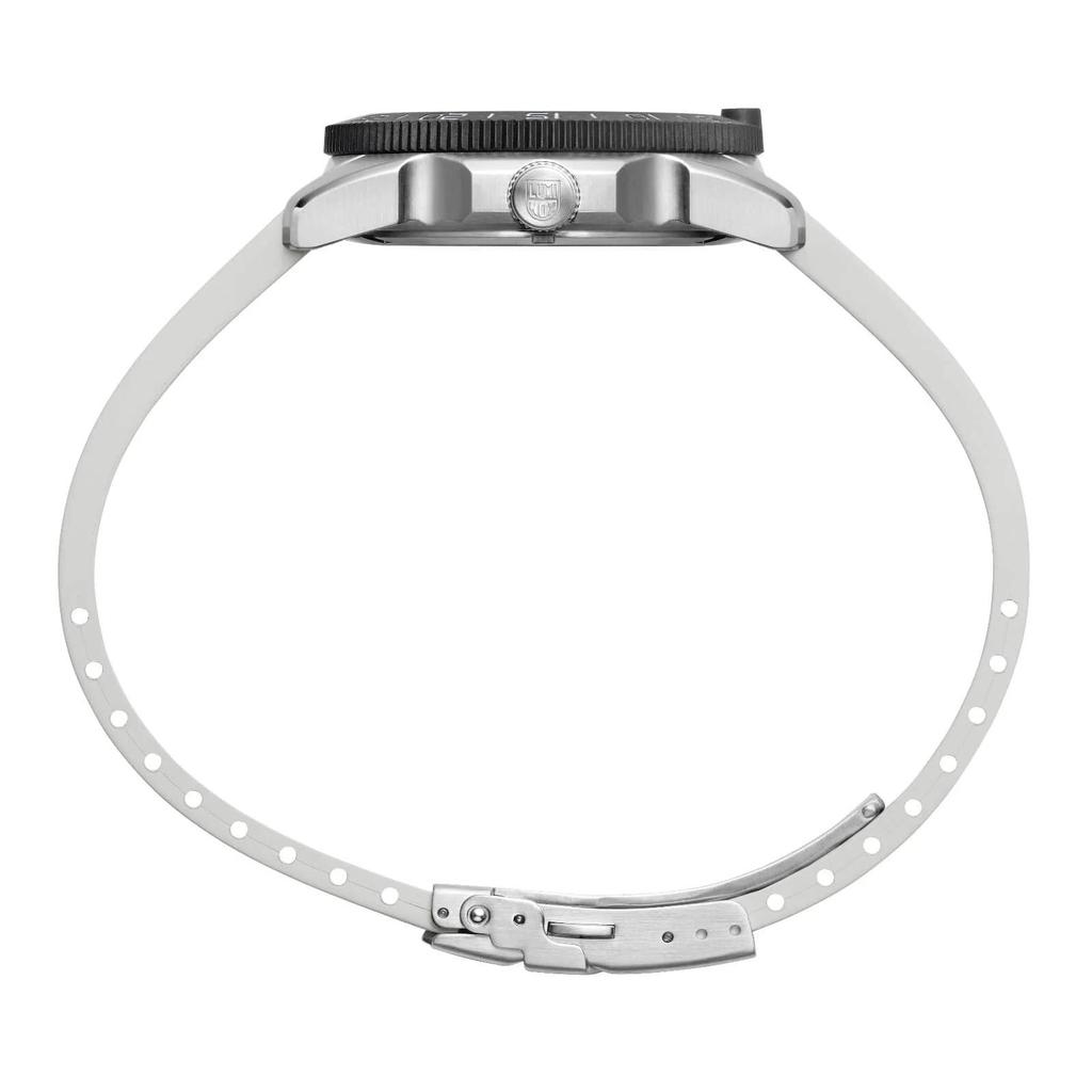 Luminox Pacific Diver Ripple Quartz 39mm Bílý gumový řemínek XS.3128M.SET