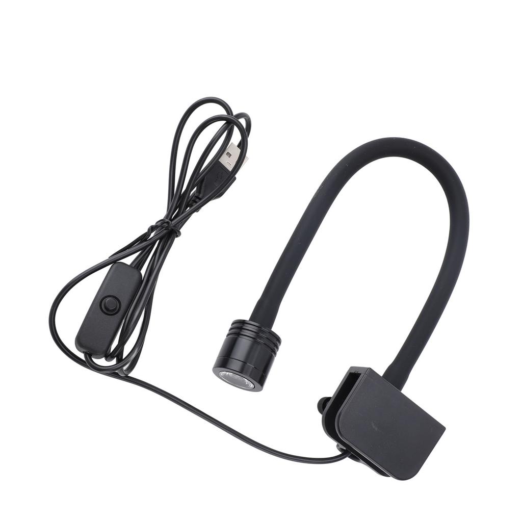 Fish Tank Clip On Light Small LED Clamp Aquarium Light for 3‑6 Gallons Freshwater Saltwater Aquariums High Brightness