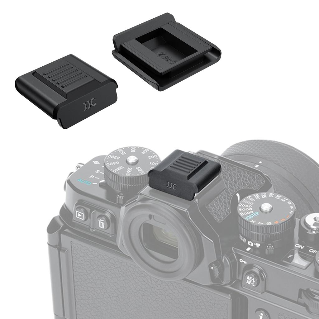 JJC Full Coverage Hot Shoe for Nikon and More 2-Piece Cover/Cap Z5II, Z50II, Z6III, Z6II, Z7II, Z9, Z8, Z7, Z6, Z5, Z50, Z30, ZF, ZFC, D7500, D7000,