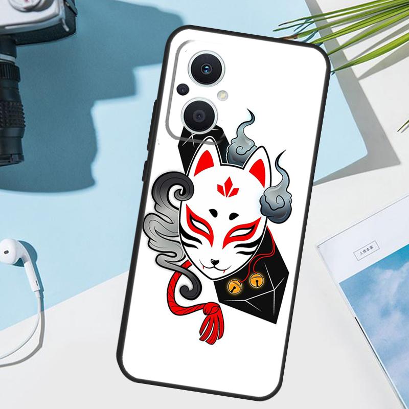 Japanese Style Fox Cover For OPPO Reno 14 F 13 12 11 10 Pro 11F 12F 13F 7 8 Lite OPPO Find X9 X8 X6 X5 Pro Case