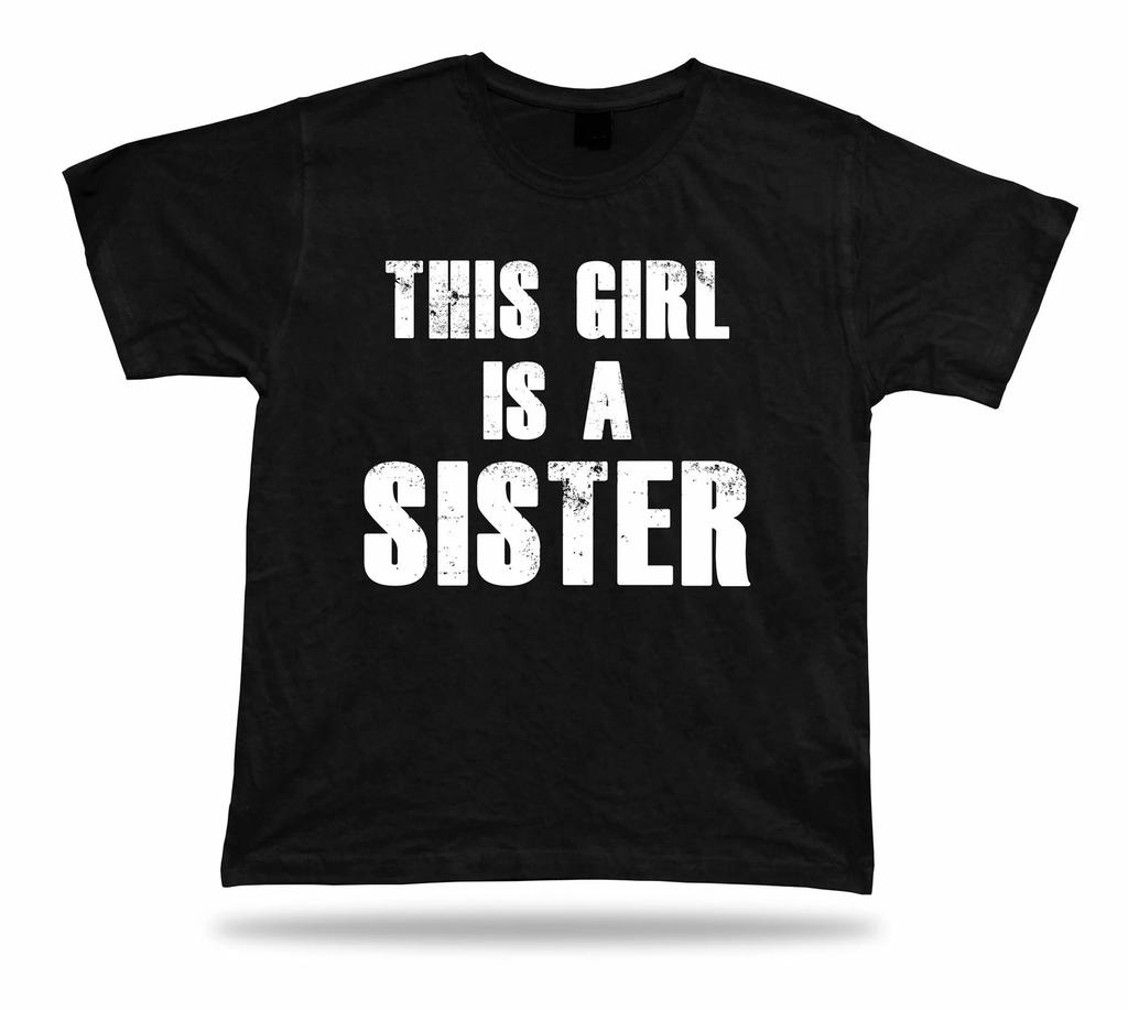 This girl Is A Super Sister Happy day T Shirt Gift Idea birhday present new tee