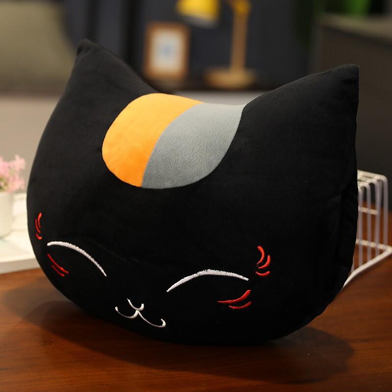 Natsume Friend Cat Teacher Hand Warmer Throw Pillow Intervention Doll Hand Cover Winter Cute Girl Cartoon Dual-Purpose Winter