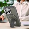 For iPhone 13 Pro Case Compatible with MagSafe PC+TPU Phone Cover with Kickstand