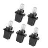ACROPIX Universal DC 1.2W T5 Dashboard Light Blue Car Interior with Twist Socket - Set of 5