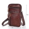 Simple Casual Crossbody Bag Men's  Shoulder Bag For Men Leather Messenger Phone Side Sling Bag Chest Pack