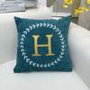 Chenille Jacquard Luxury Pillowcase - White Horse Design