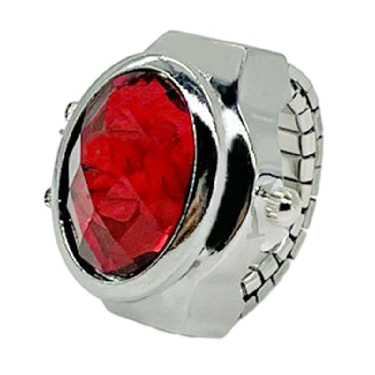 

Elastic Strap Watch Watch Shape Rings Alloy Material Adjustable Rings for Finger