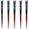 Happy Set of Made of Made In PID3565 J-kitchens Chopsticks, 5, Wood, Japan,