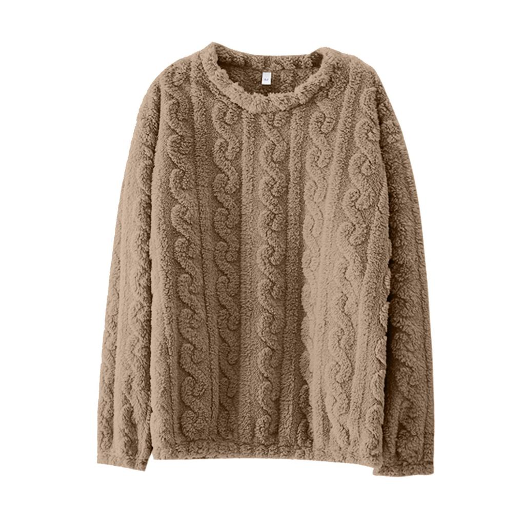 Velvet Warm Thick Long Sleeve Home Leisure Warm Top