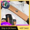 Car Stickers For Alfa Romeo Leather Car Seat Belt Cover Shoulder Protective Accessories For Alfa Romeo 156 159 147 4C 8C 166 Giu