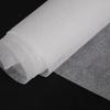 Thin Black & White Fusible Non-Woven Interlining - Single-Sided Adhesive for Clothing Accessories