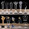 High-End Crystal Trophy Medal for Business and School Awards