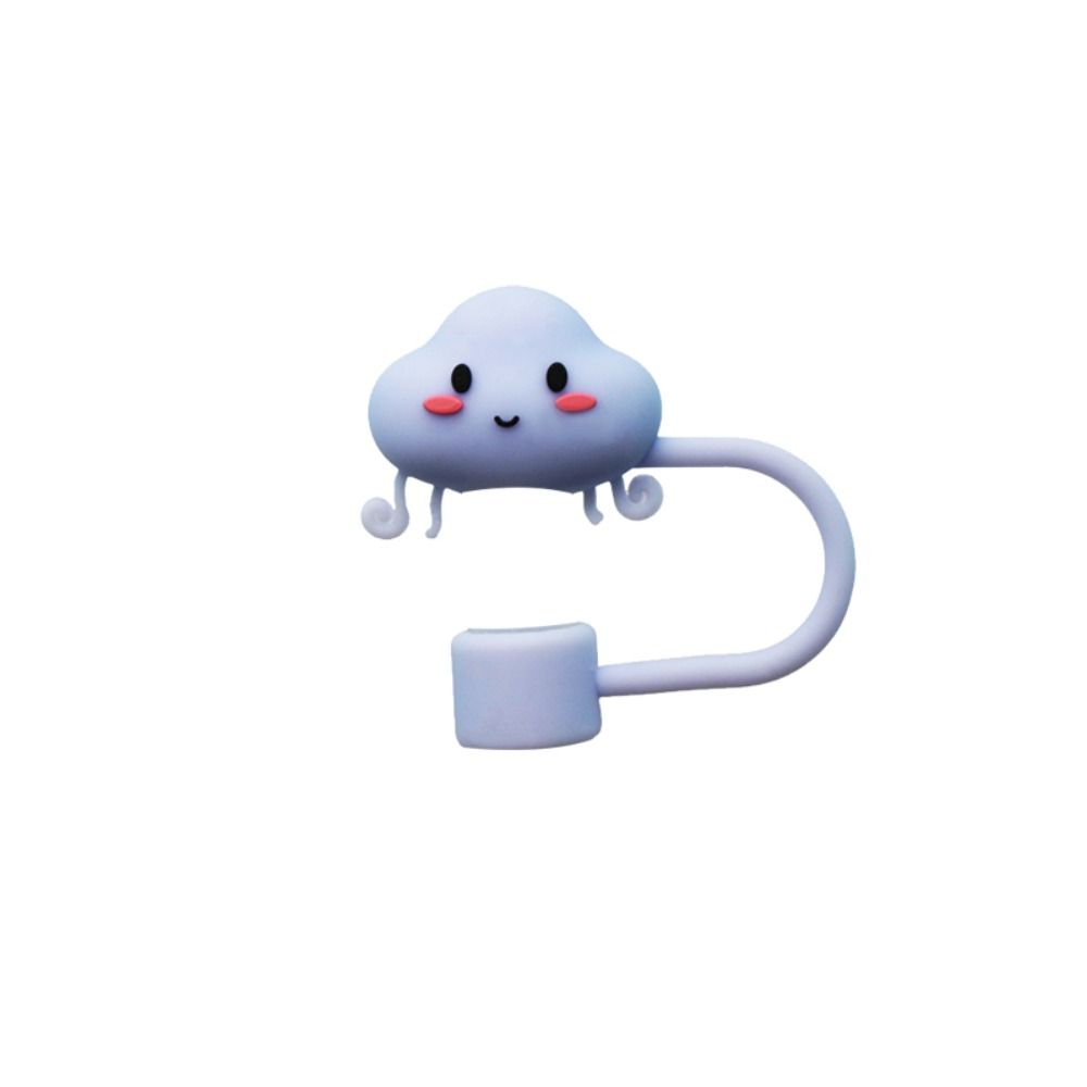 

Пыленепроницаемые заглушки защитные силиконовые чехлы для трубочек для стаканов Stanley/Tumbler для трубочек 10 мм Jellyfish-Blue