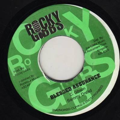 

7-дюймовая пластинка SAMMY DREAD - Blessed Assurance NONE Rocky Gibbs Ямайка Регги, Ска и Даб Б/У