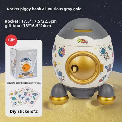 DIY raketové prasátko pro děti – velkokapacitní, kreativní a bezpečná dárková hračka