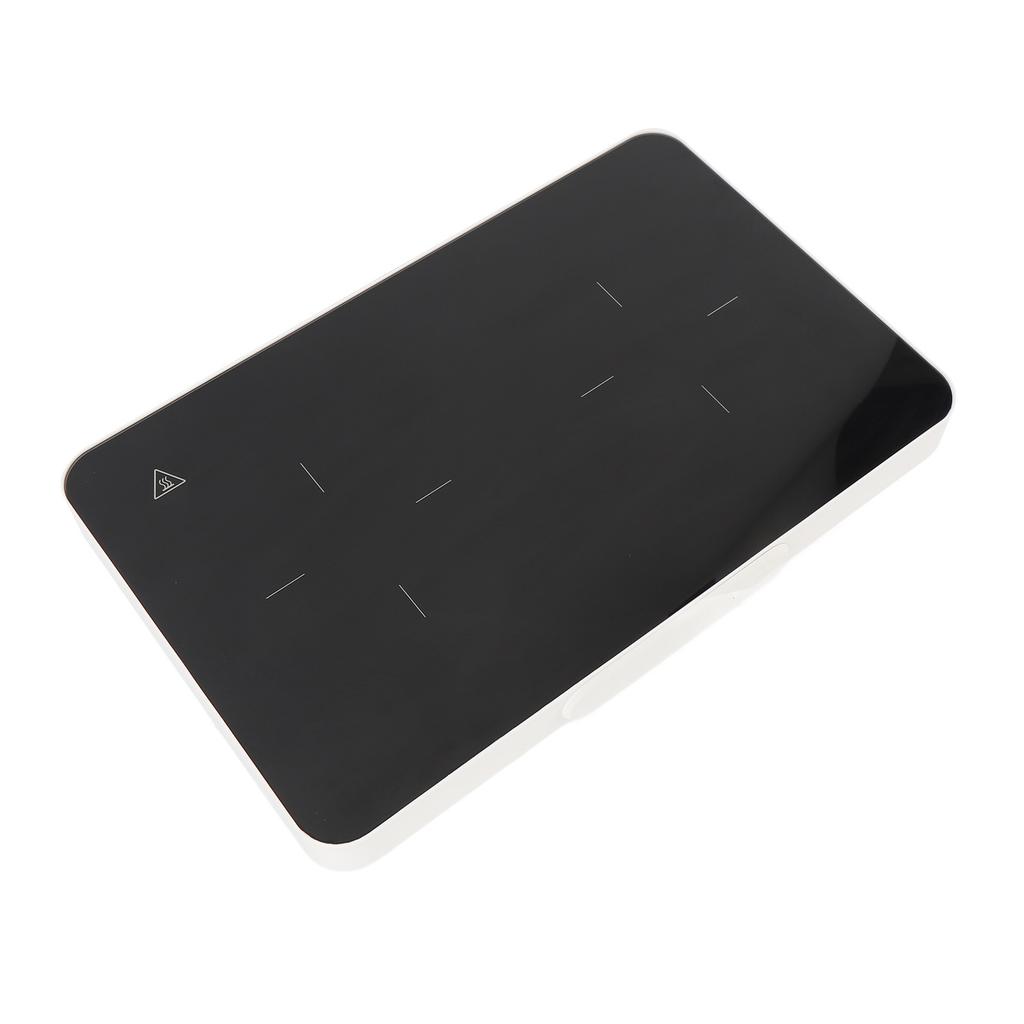 Electric Warming Tray 100W Multifunctional Food Warmer Hot Plate with 3 Temperature Settings Timer for House Parties Daily Use