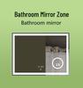 Wall-Mounted Double-Sided Foldable Makeup Mirror with Magnification for Bathroom and Toilet.