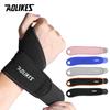 Aolikes 1Pcs Wrist Brace For Relieve Wrist Pain From Carpal Tunnel,Adjustable Wrist Wraps Wrist Support For Weightlifting,Tennis