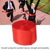 Sprint Finishing Line Red Race Finish Line Satin Ribbon for School Meeting Gift Package Wrapping 20m