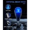 Araba Evrensel Kristal Saplı LED Vites Topuzu Lada Toyota Renault Honda VW SEAT SKODA 8 10 12MM Dişli Saplı Vites Topuzu