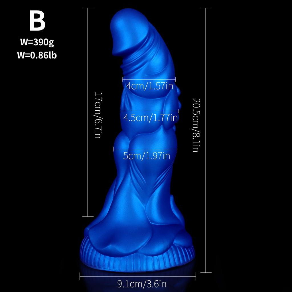 Irregular Simulation Penis Anal Plug Thickening For Male And Female Use Posterior Anal Plug Liquid Silicone Anal Expansion Masturbator