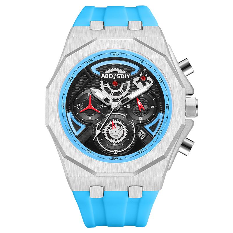 Quartz Wristwatches Watch for Men Luxury Brand Men's Watch Calendar Luminous Waterproof reloj hombre Business Sports Watch