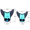 Cola de Sirena para Nadar en Piscina Diseño de Una Pieza Monofin Aleta Para Principiantes
