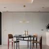 Modern LED Round Metal Pendant Lights For Living Room Bedroom Dining Kitchen Lamp Wire Adjustable Shipping Art Decor Chandelier