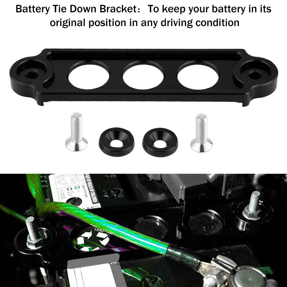 Batteriehalterung für Autorennen, eloxiert, für HONDA CIVIC CRX 1988 2000