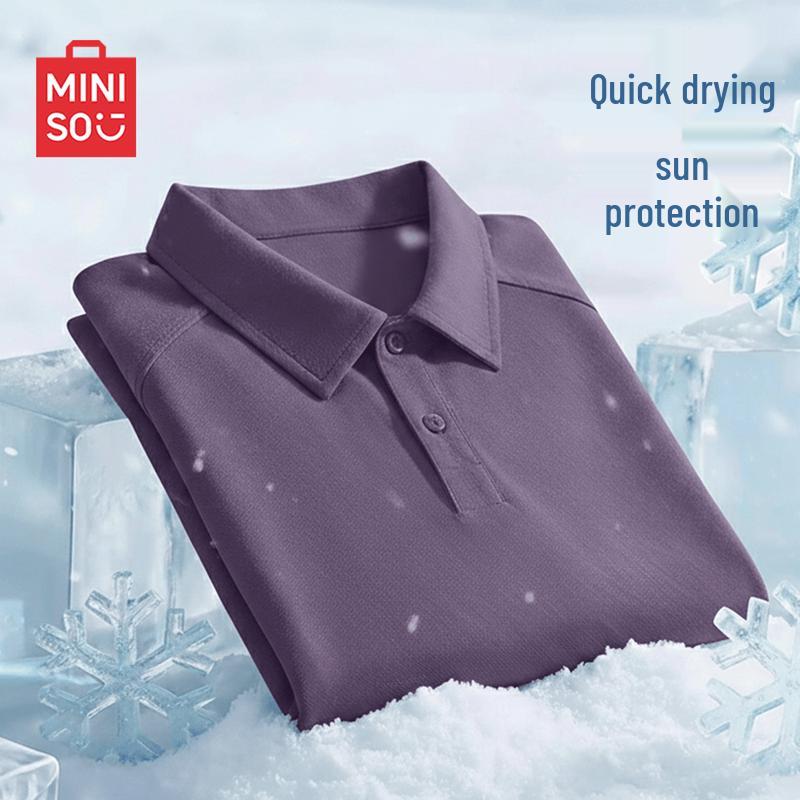 Мужская быстросохнущая футболка-поло MINISO L