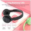 Hifi Zvuk Bluetooth Sluchátka Bezdrátová Over-Ear Headsety s Mikrofonem Redukce Hluku Pohodlné pro Cestování A Domácí Použití