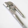 [Ellisse] Forged Pegs [Ellisse Stake] 18cm Chrome Plated MK-180C (Set of 8)