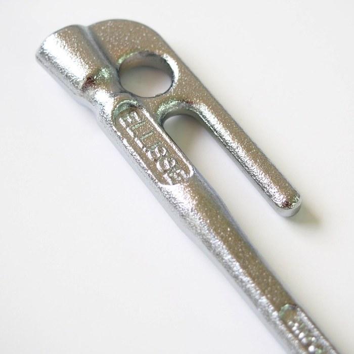 [Ellisse] Forged Pegs [Ellisse Stake] 18cm Chrome Plated MK-180C (Set of 8)