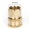 M22 Connector Pressure Washer Nozzle Quick Connect Kit High Universality Fitment