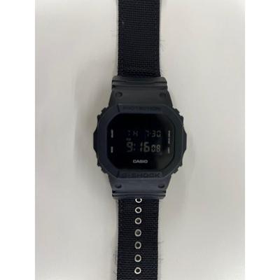 Used CASIO G-SHOCK DW-5600BBN All Black Digital Watch