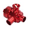 Blow Off Valve Aluminium Alloy Universal Red Car Accessories for 1.8T 2.7L 2‑Turbo Engine