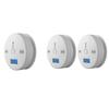 2 Pack Smoke Detector And Carbon Monoxide Detector Alarm With Lcd Display A