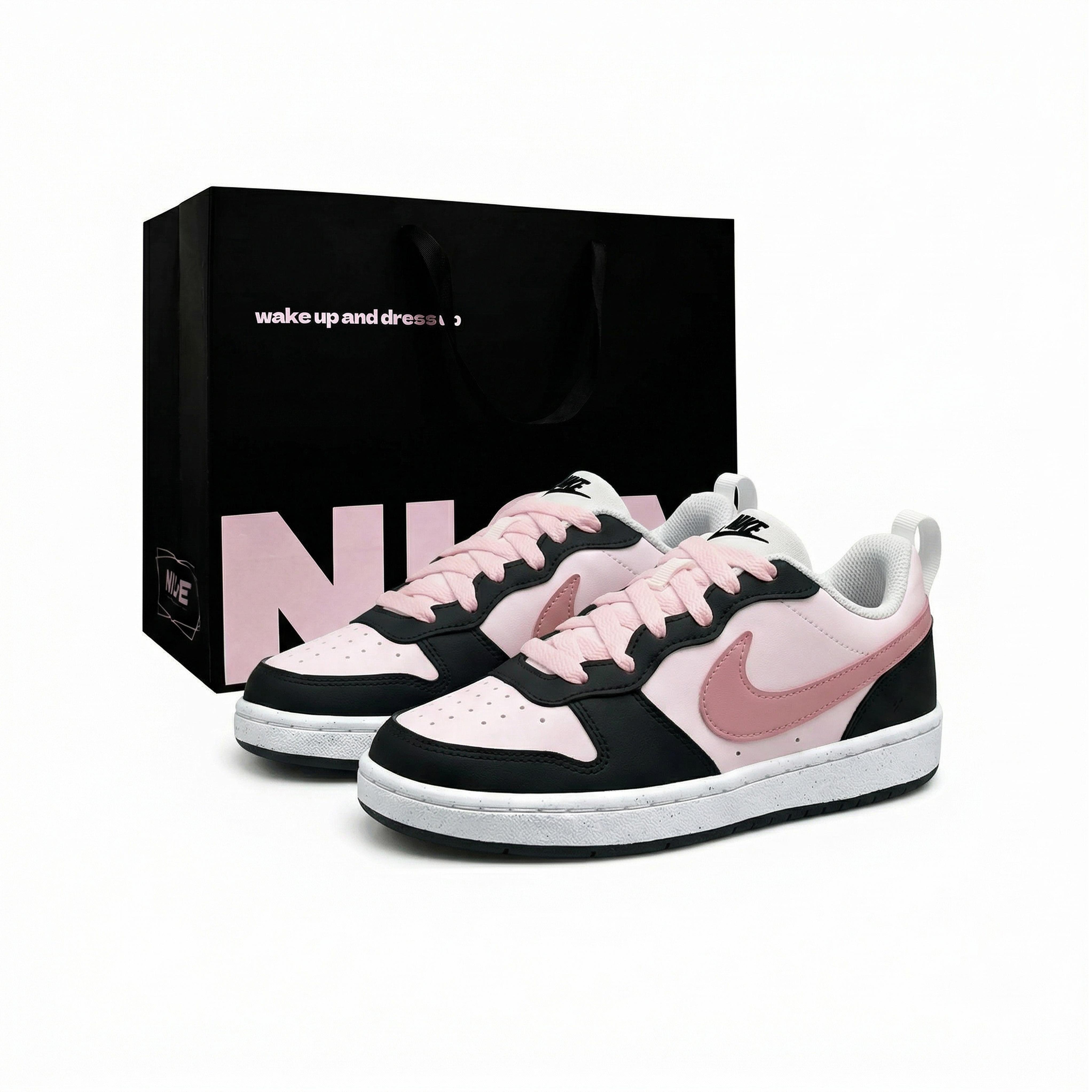 

Nike Court Borough Blackberry Powderberry Abrasion Resistant Lightweight Low top Skateboard Shoes Women s DV5456-131(Team2034-) 38.5