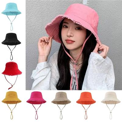UV Protection Bucket Hat Large-Brimmed Sun Hat Fashion Fishing Hat  Travel